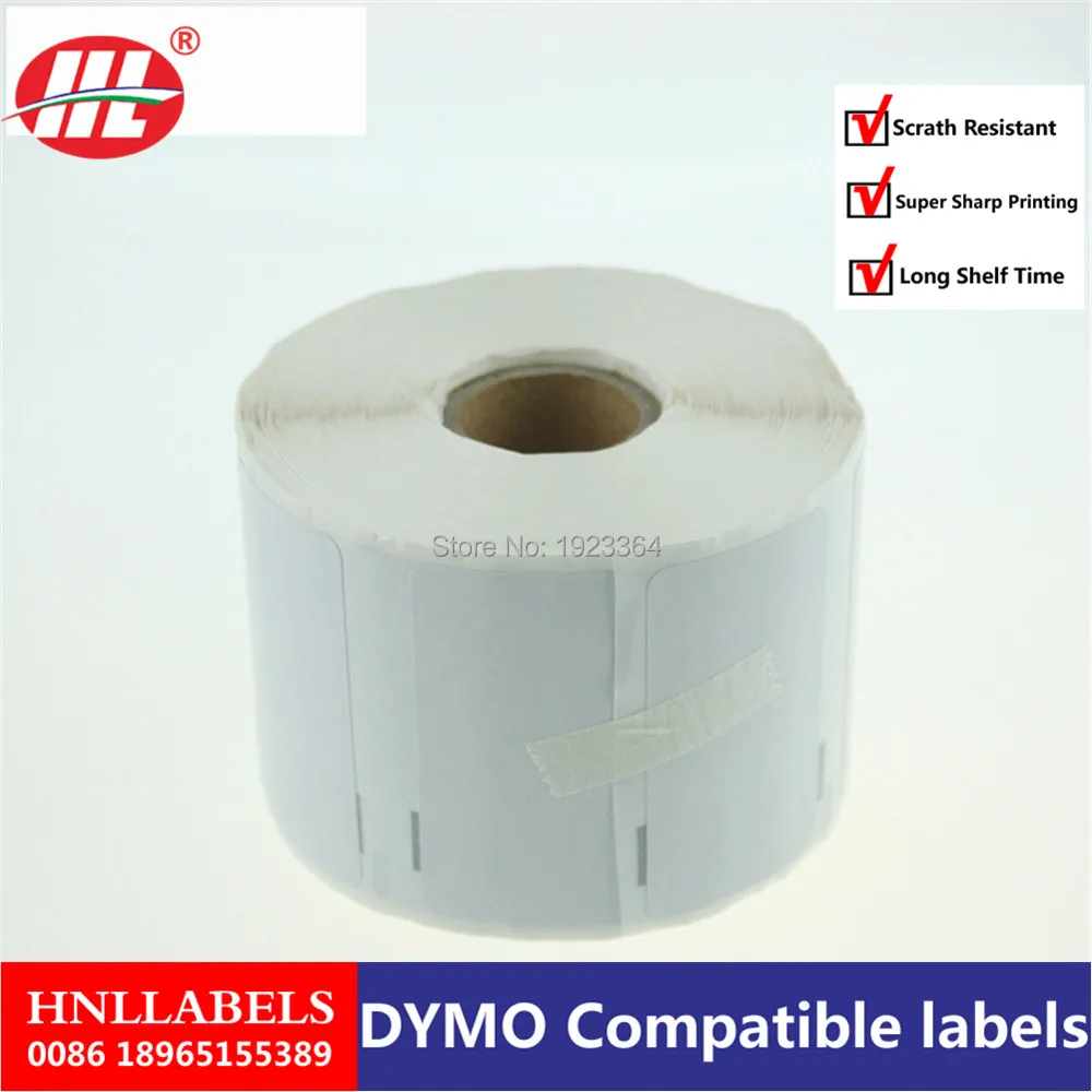 DYMO® LabelWriter® 30256 White 100 Rolls Shipping Thermal Labels Multipurpose