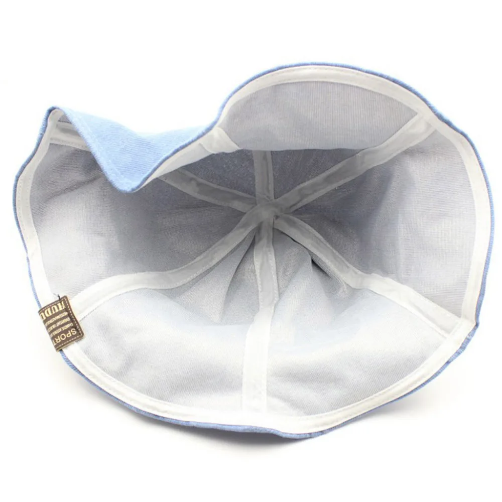 2019 Men and women cotton embroidered pretty beach hat fashion soft foldable outdoor sunshade cap simple sweet beach hat 40J5 (8)