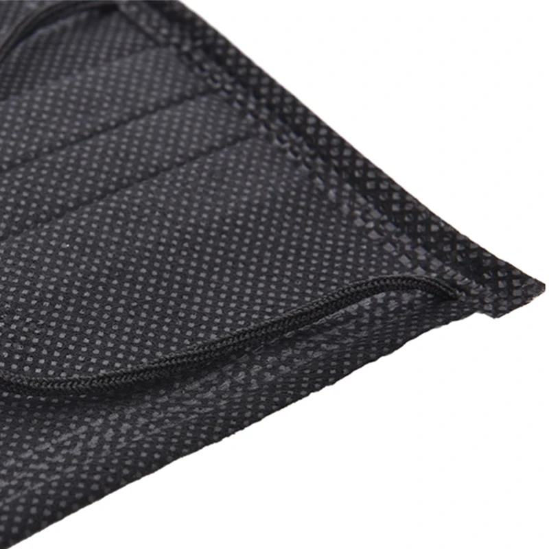 Moledodo 10Pcs/bag Disposable Non Woven Black Face Mask Anti-Dust Mouth Mask PM 2.5 Disposable Adult Mask 4