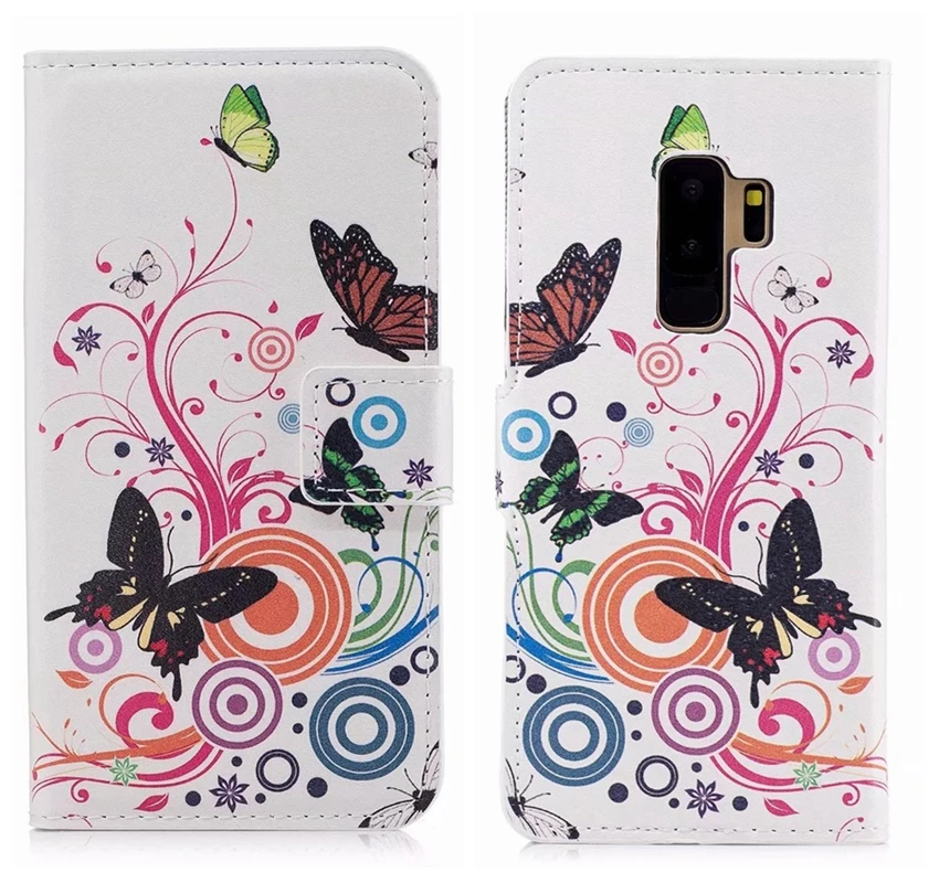 В Форме Сердца Кожаный чехол бумажник для IPhone XR XS MAX X 8 7 6 huawei P20 Lite Galaxy S9 плюс (J4 J6 A6)
