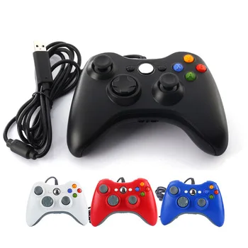 USB Wired Game Gamepad Controler For Microsoft Xbox 360 Gaming Joystick Wired Joypad Controller For XBOX360 Windows 7/8/10 O4