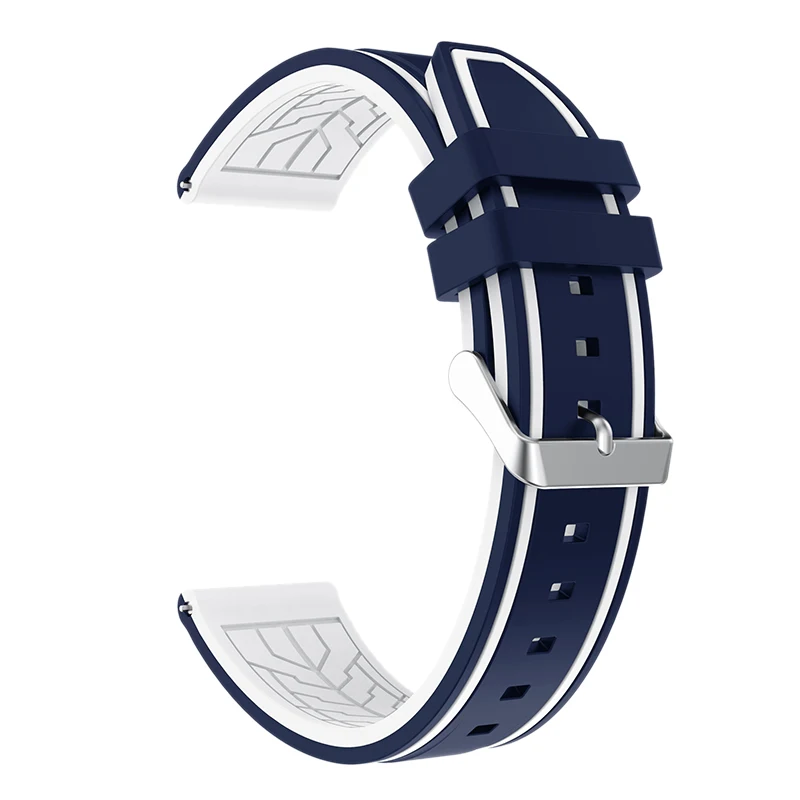 22MM Watch Band New Fashion Replacement Band Strap Sport Wrist Silicone Band For Samsung Galaxy Watch Gear S3 Strap