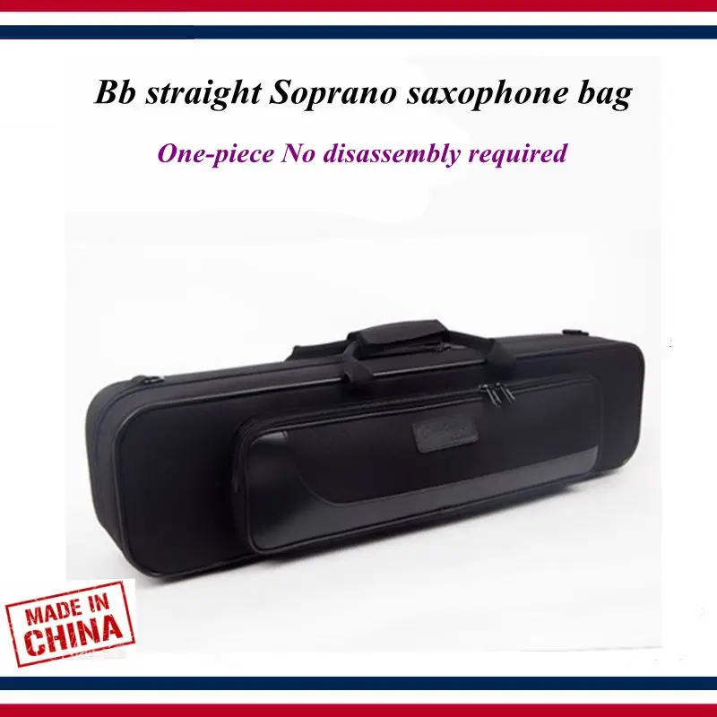 

Saxophone accessories - saxophone case - Bb straight Soprano saxophone bag , portable backpack - saxophone parts