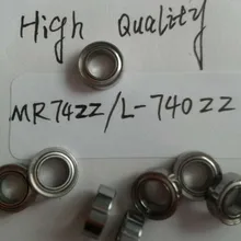 NMB Minebea 20 шт. MR74ZZ/L-740ZZ радиальные шарикоподшипники ABEC-5 4*7*2,5 мм MR74ZZ подшипник 674zz высокое качество