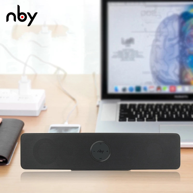  NBY 5530 Portable Bluetooth Speaker For Computer Wireless Loud speakers Bass Hifi Stereo Surround B