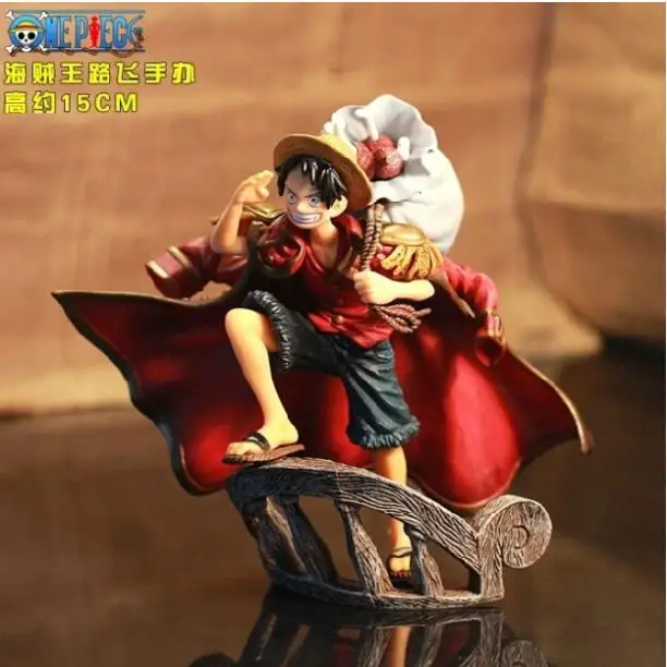 

Free Shipping Anime One Piece Luffy PVC Action Figure Collection Model Toy 6"15CM OPFG242