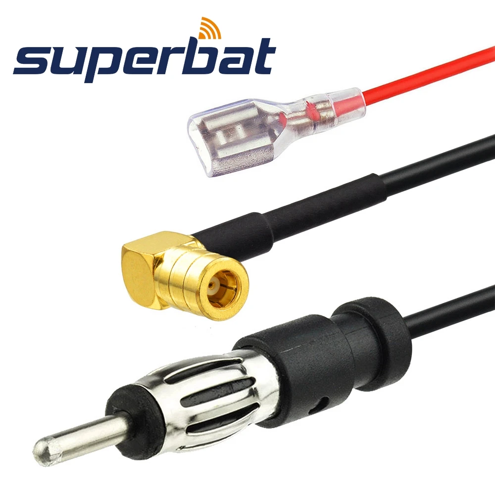 Superbat DAB/DAB+/FM/AM Автомобильная цифровая антенна на крыше с усиленным SMB разъемом