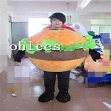 Ohlees Макдональдс KFC гамбургер Маскоты Хэллоуина Рождество вечеринки реквизит костюмы для взрослых мультфильм животных Настроить