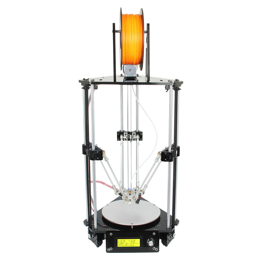 High 3D stereoscopic unique three-arm parallel printer to print large size precision