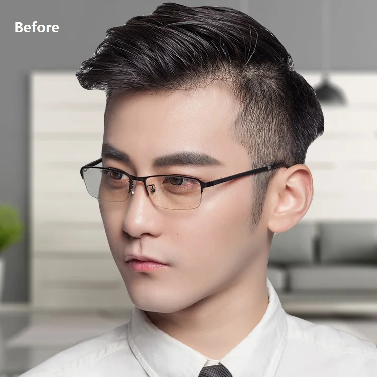 CHASHMA TR90 фотохромные мужские очки Хамелеон переход УФ очки мужские оправы по рецепту Близорукость минус