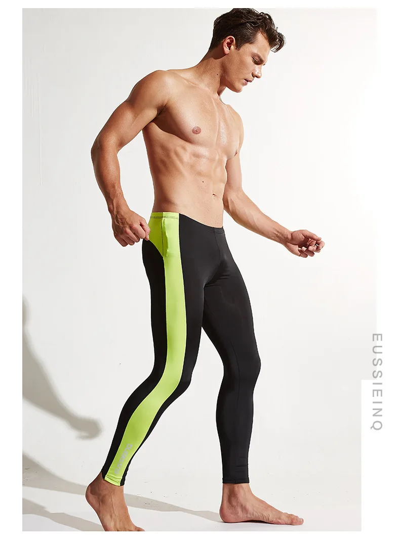 Men's Underwear Tights Fitness Breathable Slim High Elasticity Ultra-thin Fabrics Easy-Dry Pants best mens long underwear