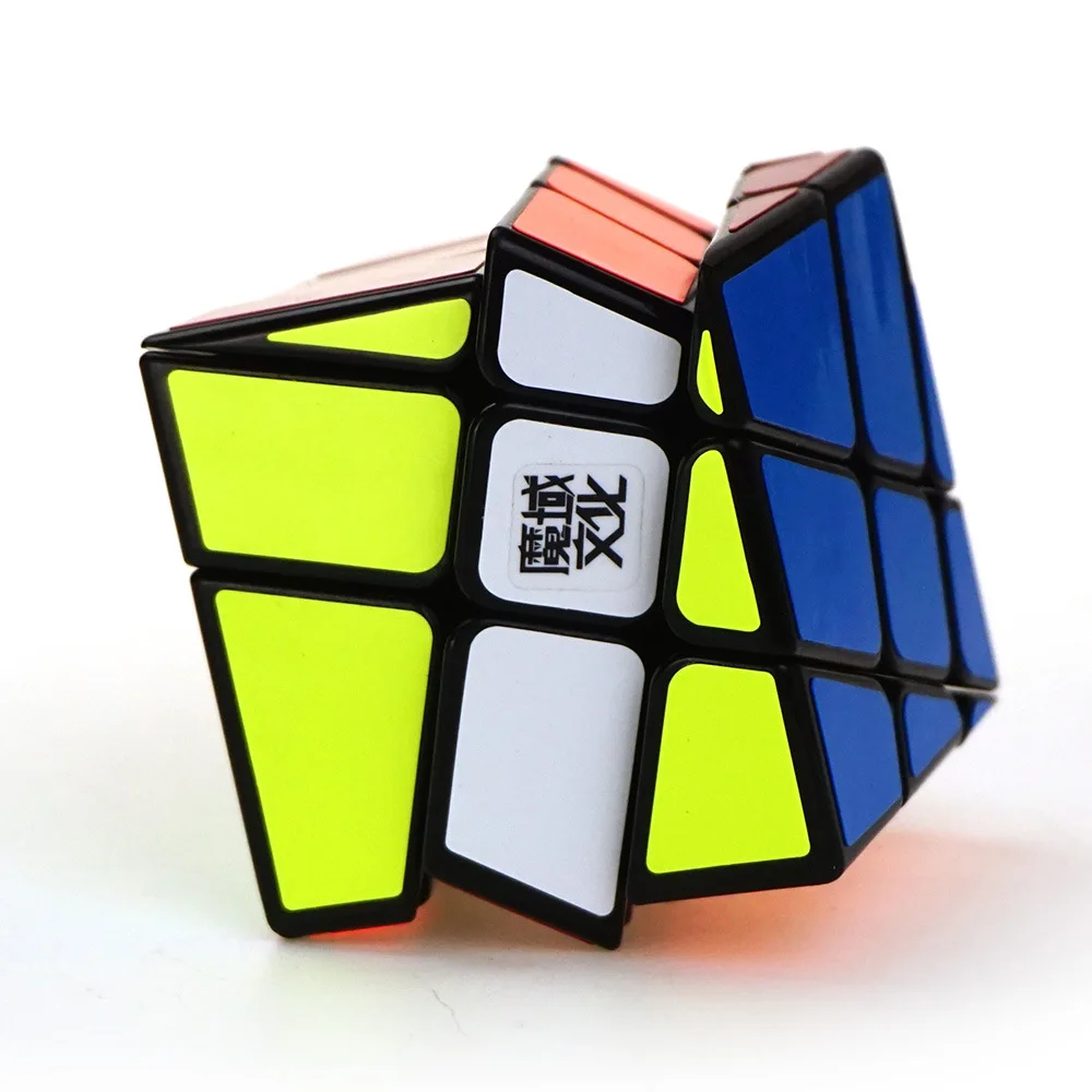 MoYu Crazy ветряная мельница 3x3x3 Odd Skew Magic куб головоломка на скорость твист 3x3 ультра-Гладкий Professional Fancy кубический мозг тизер 57 мм