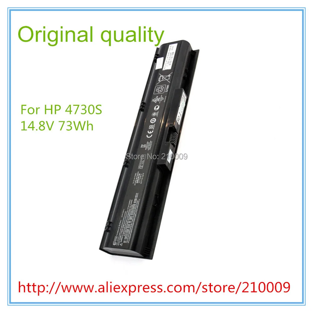 73WH оригинальное качество ноутбук Батарея для 4730S 633734-421 633807-001 аккумулятор большой емкости HSTNN-IB2S 4ICR19/66-2 PR08 8 ячеек