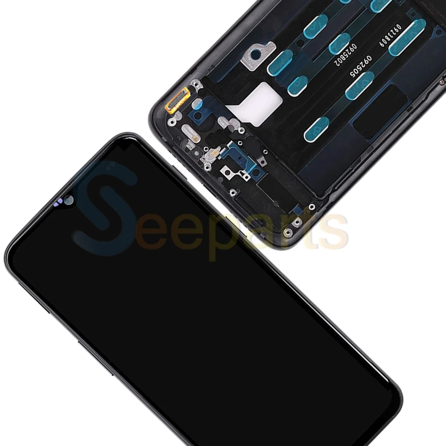 ЖК дисплей Oneplus 6T + панель сенсорного экрана дигитайзер в сборе сменный экран для