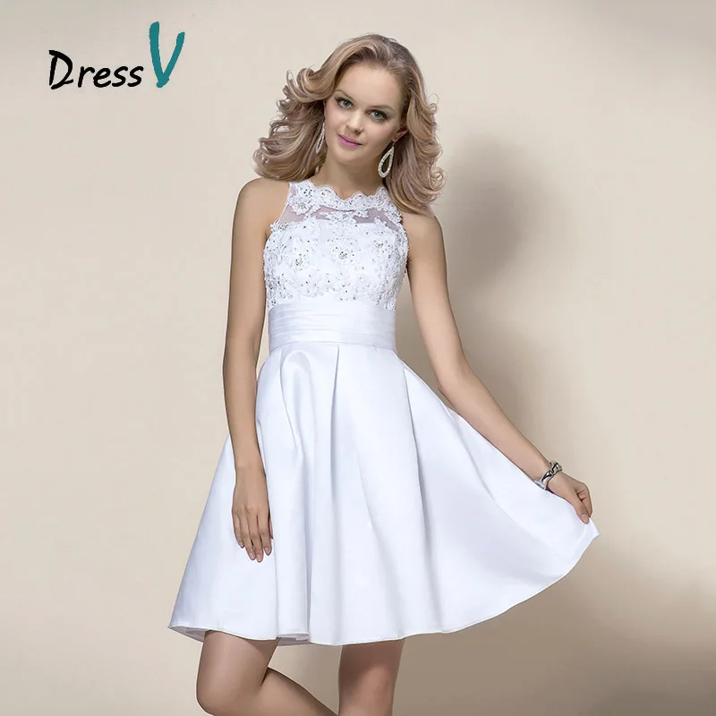 Stunning Short Beading Liques Satin Wedding Dress Beaded Lace Top Stunning Short Beading Liques Satin Wedding Dress Beaded Lace Top Sleeveless Bridal Party Dresses Vestidos De Noiva In From Weddings