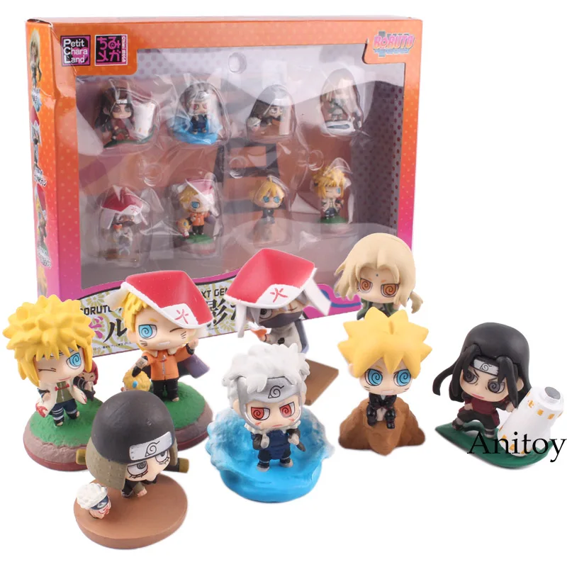 Boruto: Наруто следующие поколения фигурка Shodai Senju Hiruzen Minato Tsunade Какаси Наруто Boruto игрушки брелок 4-6 см