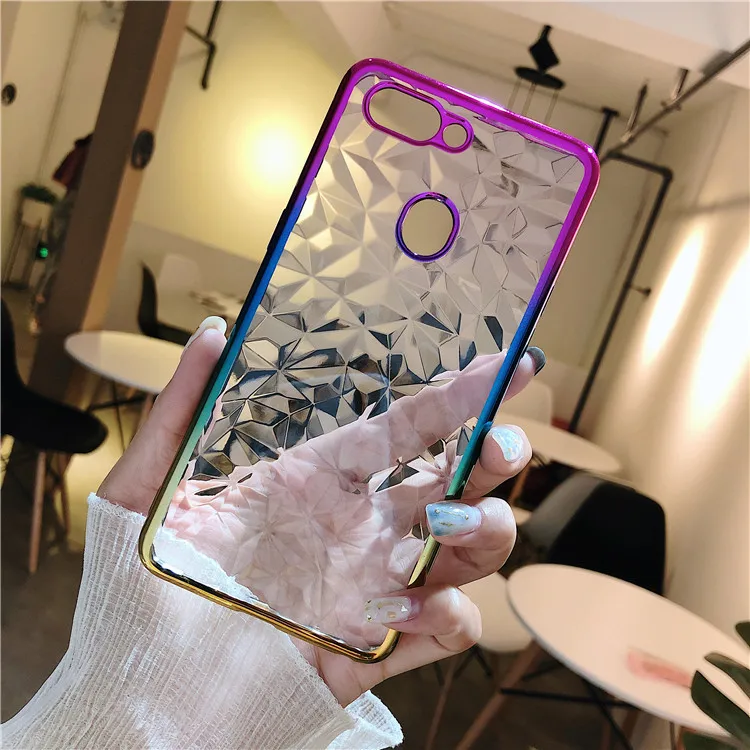 Чехол для телефона Huawei 7A Honor 10 ite P20 Pro P30 Mate 20 Nova 4 3 Y7 2018 Y6 P с градиентом Мягкая