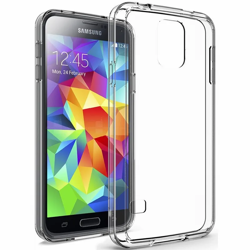 aliexpress : buy s5 case crystal clear air hybrid ultra slim