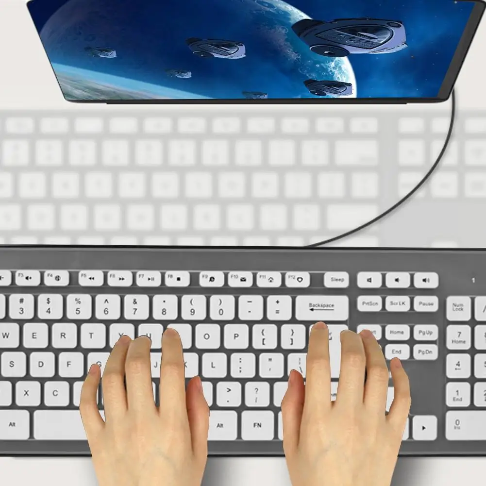 Q2 Универсальный USB Проводная Водонепроницаемый шоколадная клавиатура e-спортивный игровой клавиатуры