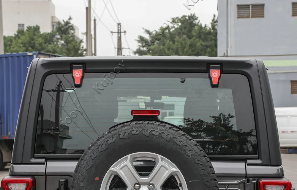 Автомобильные тюнинговые молдинги для Jeep Wrangler JL+ задние петли для дверей и окон, декоративные наклейки для Jeep JL Wrangler Up