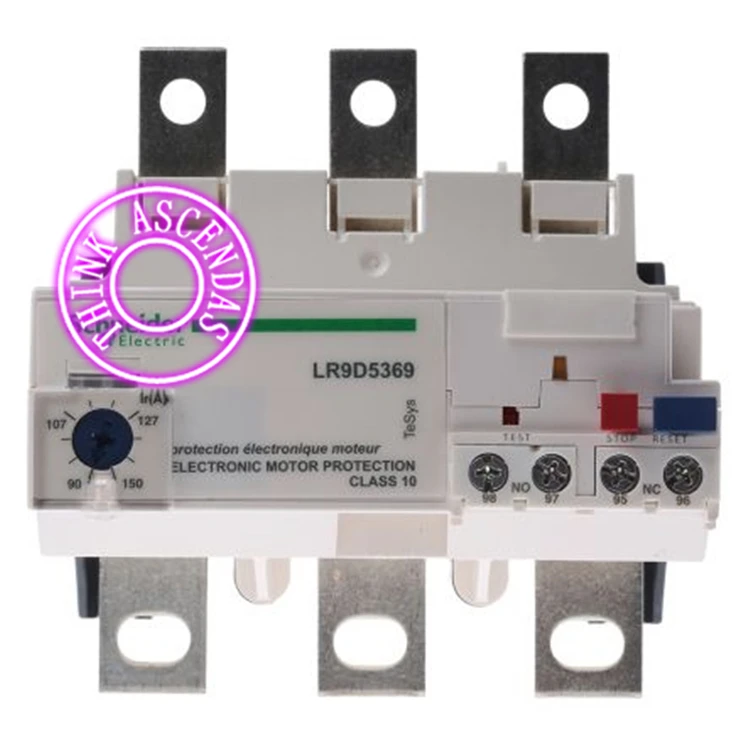 

TeSys LRD thermal overload relays LR9D53 LR9D5367 LR9-D5367 60-100A / LR9D5369 LR9-D5369 90-150A