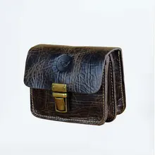 Wild zone 2016 new hot Korean version leisure head layer crazy horse cowhide men s purse