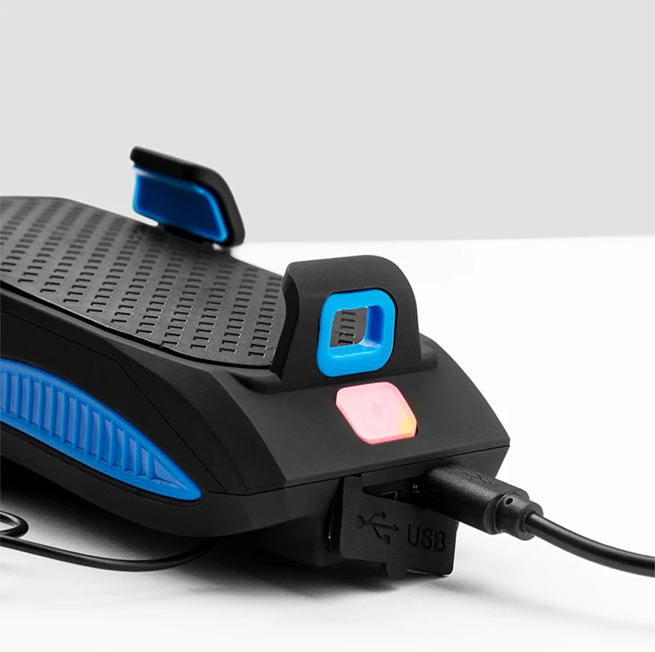 Sale CoolChange Bike Light Cycling Alarm Bell Smart phone Mount Stand Bicycle Lamp Stand 2000/4000mAh Power Bank Bicycle Front Light 8