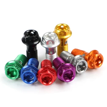 

Motorcycle brake pump screw oil cooler refires screws 10 x 1.25 aluminum screws dirt pit bike accessories