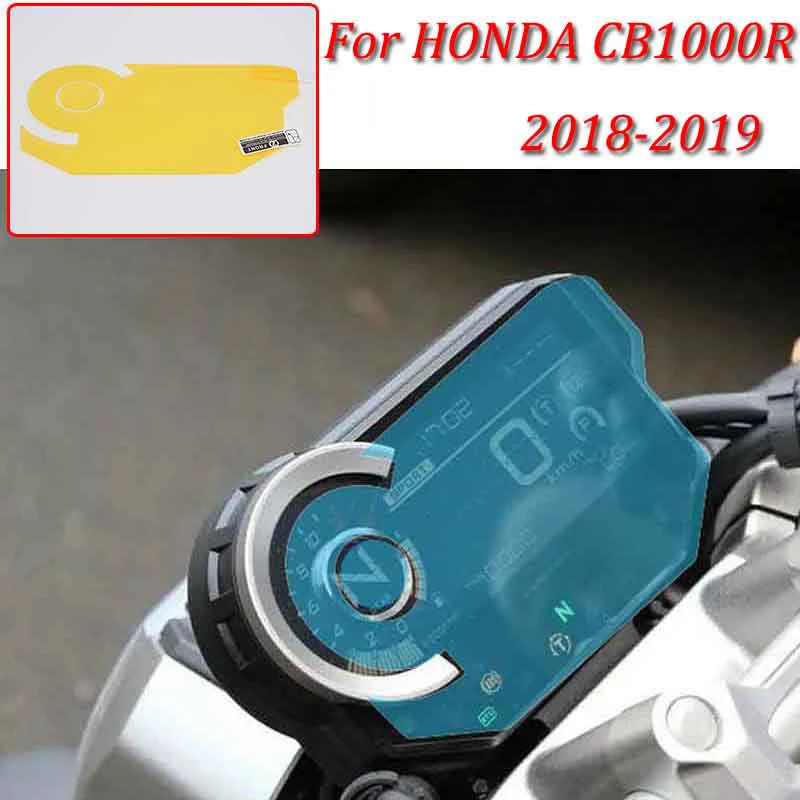 CB1000R moto Cluster Scratch Protection Film Instrument Dashboard Cover Guard TPU Blu-ray for honda 2018-2019 CB1000R (3)