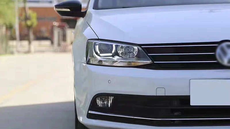 Светодиодный фонарь ROYALIN для VW Jetta MK6, ходовые огни с сигналом поворота, отражатель для дневного света Jetta A6, светодиодный, сделай сам