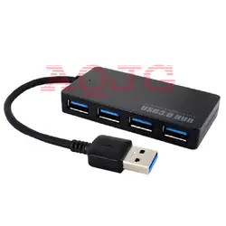 Высокая Скорость USB HUB 3.0 4 Порты концентратор USB 3.0 5 Гбит Micro HUB USB разветвитель адаптер для Компьютерная периферия Интимные аксессуары