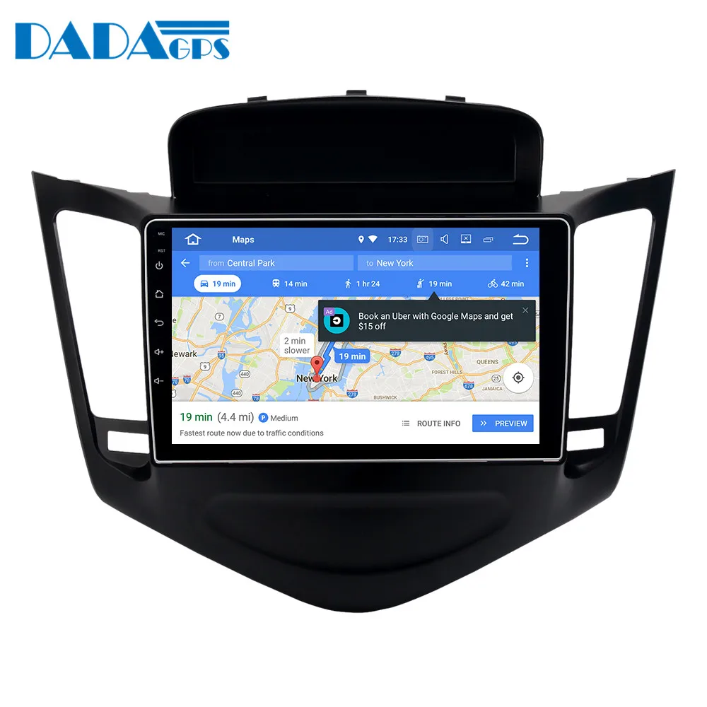 Discount 9" Android 8.0 4+32GB Car Radio GPS Navigation for Chevrolet Cruze  Car Stereo no DVD Player Video Headunit Multimedia Audio PX5 3