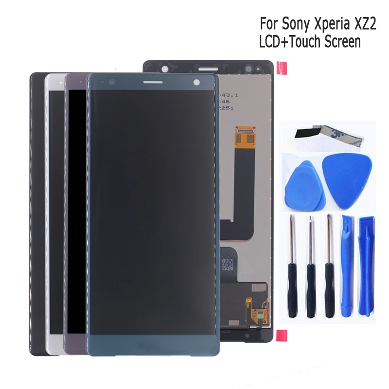 

Suitable for Sony Xperia XZ2 LCD monitor touch screen digitizer for Sony XZ2 screen LCD monitor mobile phone parts free tool