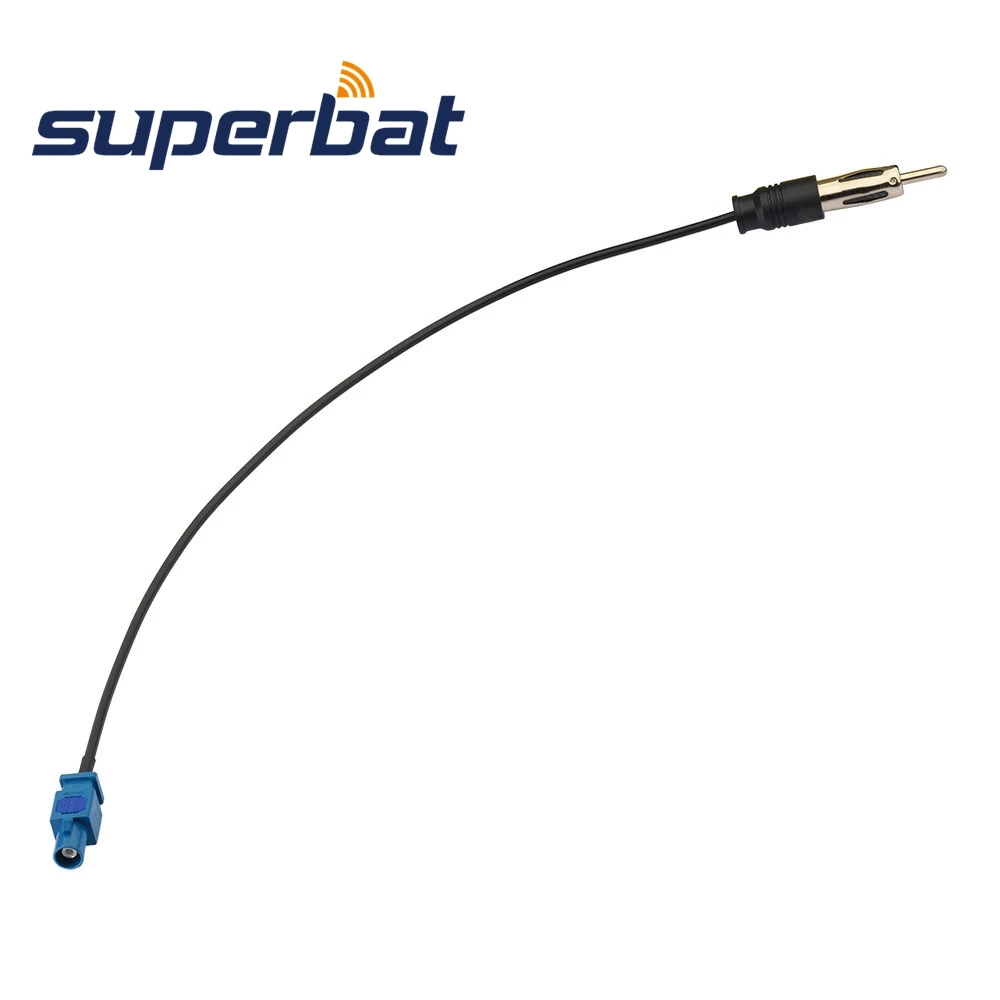 Superbat DAB автомобильный FM радио антенна адаптер кабель 15 см для пионера Кларион Kenwood Alpine JVC BMW Mini 2001 ISO PC5-100