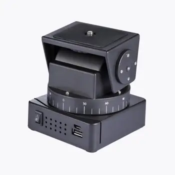 

YT-260 Motorized Pan Tilt Tripod Head with Remote Control for Camera Phone
