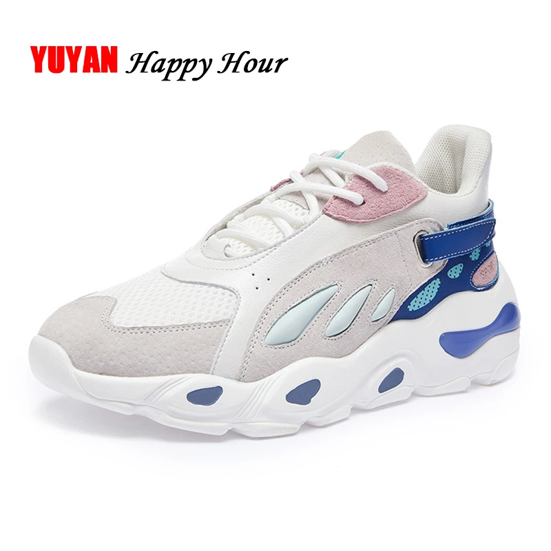

Fashion Sneakers Women Mesh Shoes Breathable Womens Casual Shoes Flat Platform Sneakers Woman Brand Shoes A454