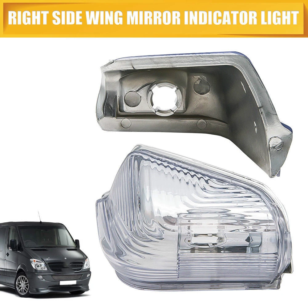 

Right Left Front Turn Signal Light Side Wing Mirror Indicator Lamp Assemble Indicator For Mercedes Benz Sprinter 2006-2017