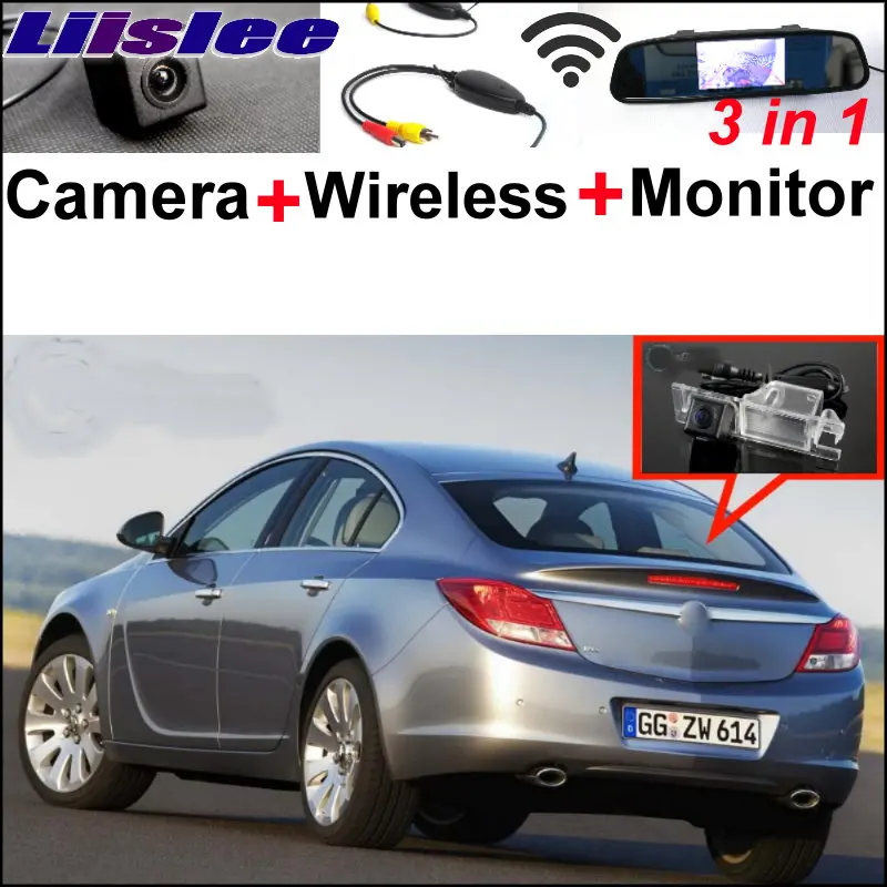 Liislee 3 in1 Special WiFi Camera + Wireless Receiver + Mirror Monitor EASY Backup Parking System For Opel Insignia 2009~2014