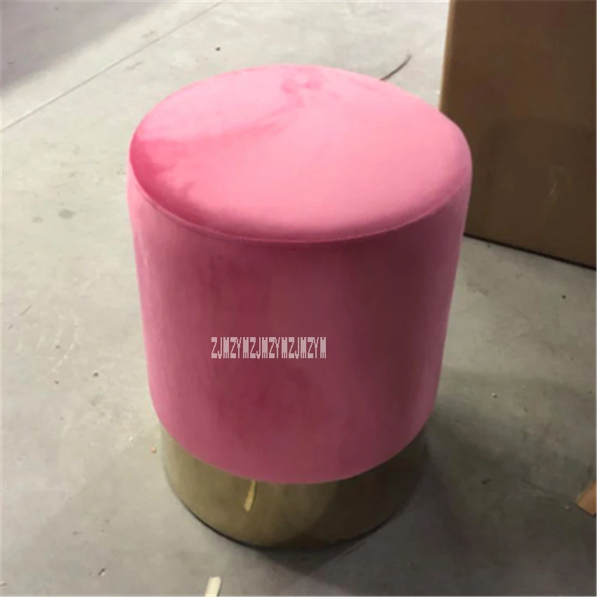 New Modern Simple Design Soft Round Stool Z-045 Small Footstool High-quality Household Fashion Nordic Creative Shoe Change Stool New Modern Simple Design Soft Round Stool Z-045 Small Footstool High-quality Household Fashion Nordic Creative Shoe Change Stool