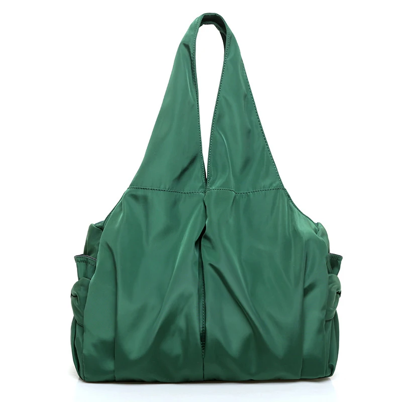Женские сумки, брендовые, нейлоновые, вместительные, новые, повседневные, мягкие, на плечо, модные, водонепроницаемые, сумка-мессенджер, Сумка Мамы, дорожная сумка - Цвет: green