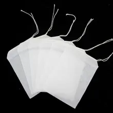 Wholesale Freies Verschiffen 1000 teile/los Leeren Teebeutel String Heat Seal Filterpapier Herb Lose Teebeutel Teebeutel Gute Qualität