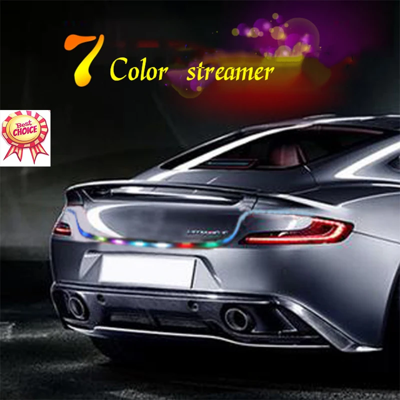 59.1 in Amber flow red blue LED trunk strips running floating turns Led flexible drl Tuning cars Compartment Tailgate bulb | Автомобили и