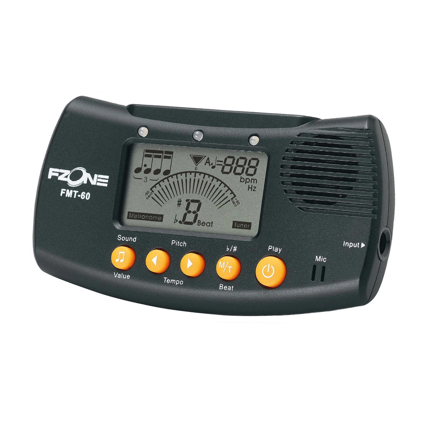 Chromatic Tuner Metronome Mic and Line in Detection Tone Generator
