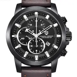 Часы для мужчин Элитный бренд Топ Спорт многоцелевой часы PAGANI Дизайн Кварцевые для мужчин наручные Военная Униформа часы Relogio Masculino 2017
