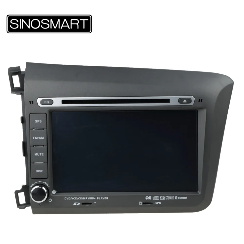 SINOSMART Updated Win CE 800MHz CPU 8'' Car DVD Navigation GPS