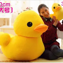 Огромный желтый утенок плюшевая игрушка милый утенок кукла подушка подарок на день рождения около 100 см большая утка