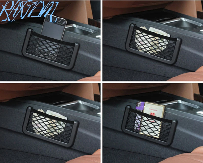 

Universal Car Seat Side Back Storage Net Bag for SEAT Ibiza Leon Toledo Arosa Alhambra Exeo Supercopa Mii Altea Cordoba