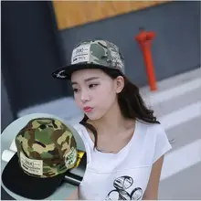 New Korean version of wild men and women hat camouflage sun protection baseball cap Outdoor street dance duck tongue visor cap