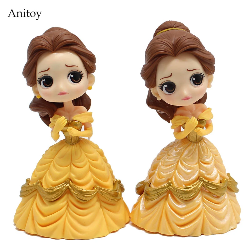 

Q posket Beauty and the Beast Belle Princess PVC Figure Collectible Toy Kids Toys for Girls Cake Decoration 13cm KT4127