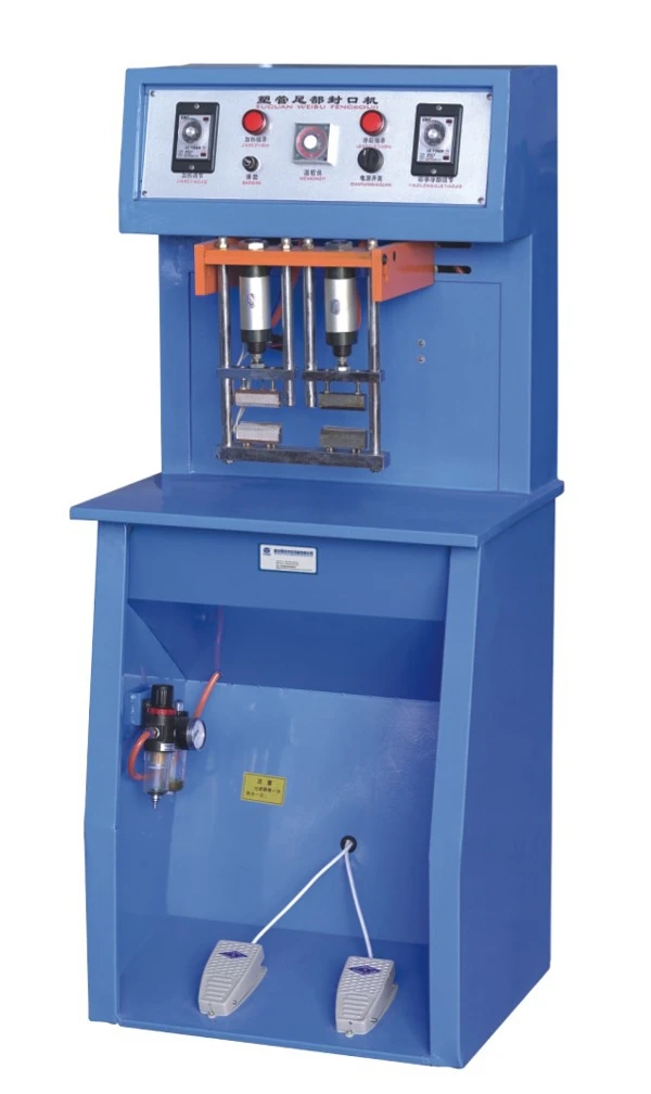 

Semi automatic lotion cream tube sealing machine with date printing function